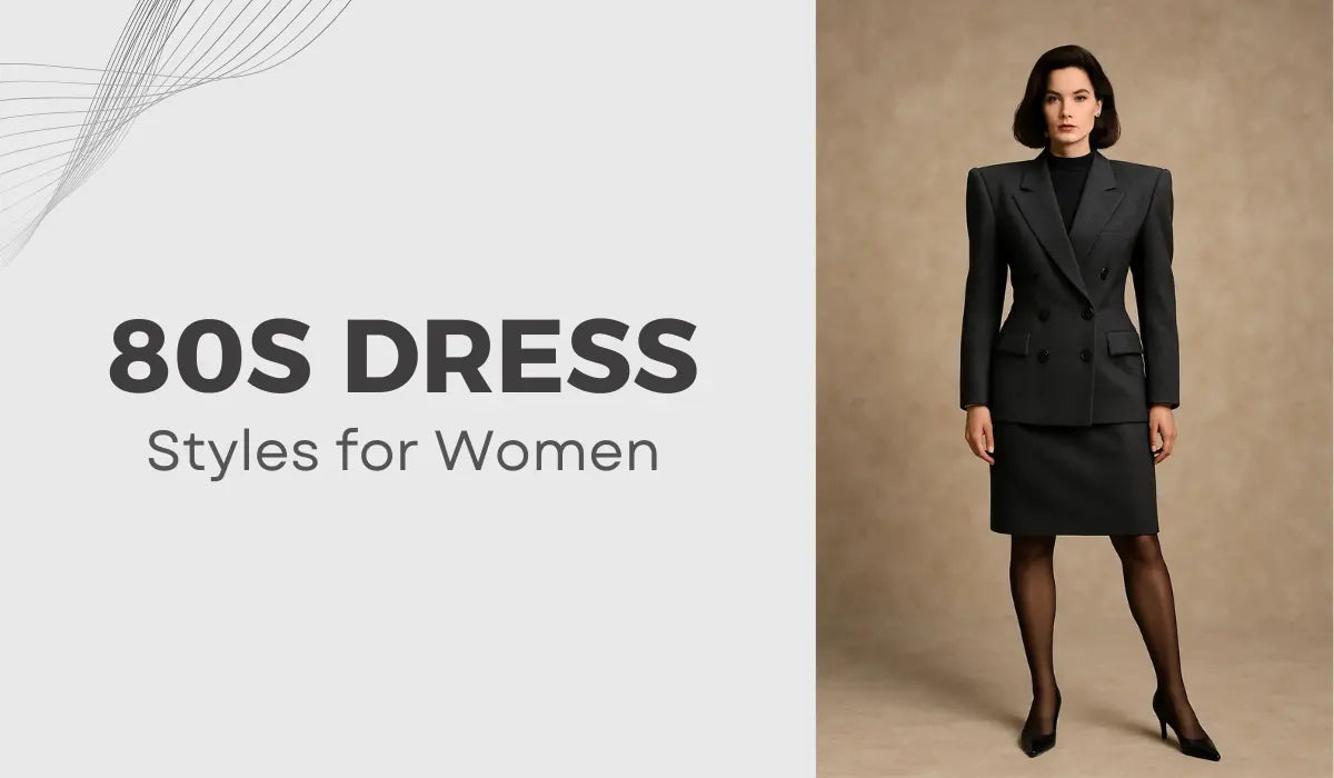 A Guide to 1980s Dress Styles for Women
