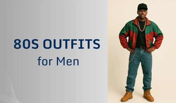 Iconic 80s Outfits for Men”- “What Did Guys Wear in the 80s?”