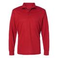 Red Long Sleeve Polo