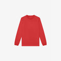 Red Heather CVC Long Sleeve Tee
