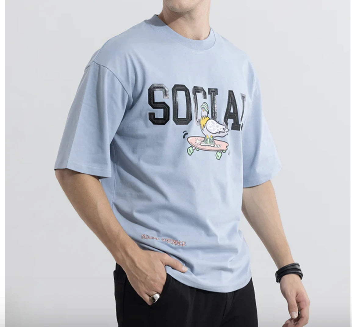 Sleeve Graphic T-Shirt