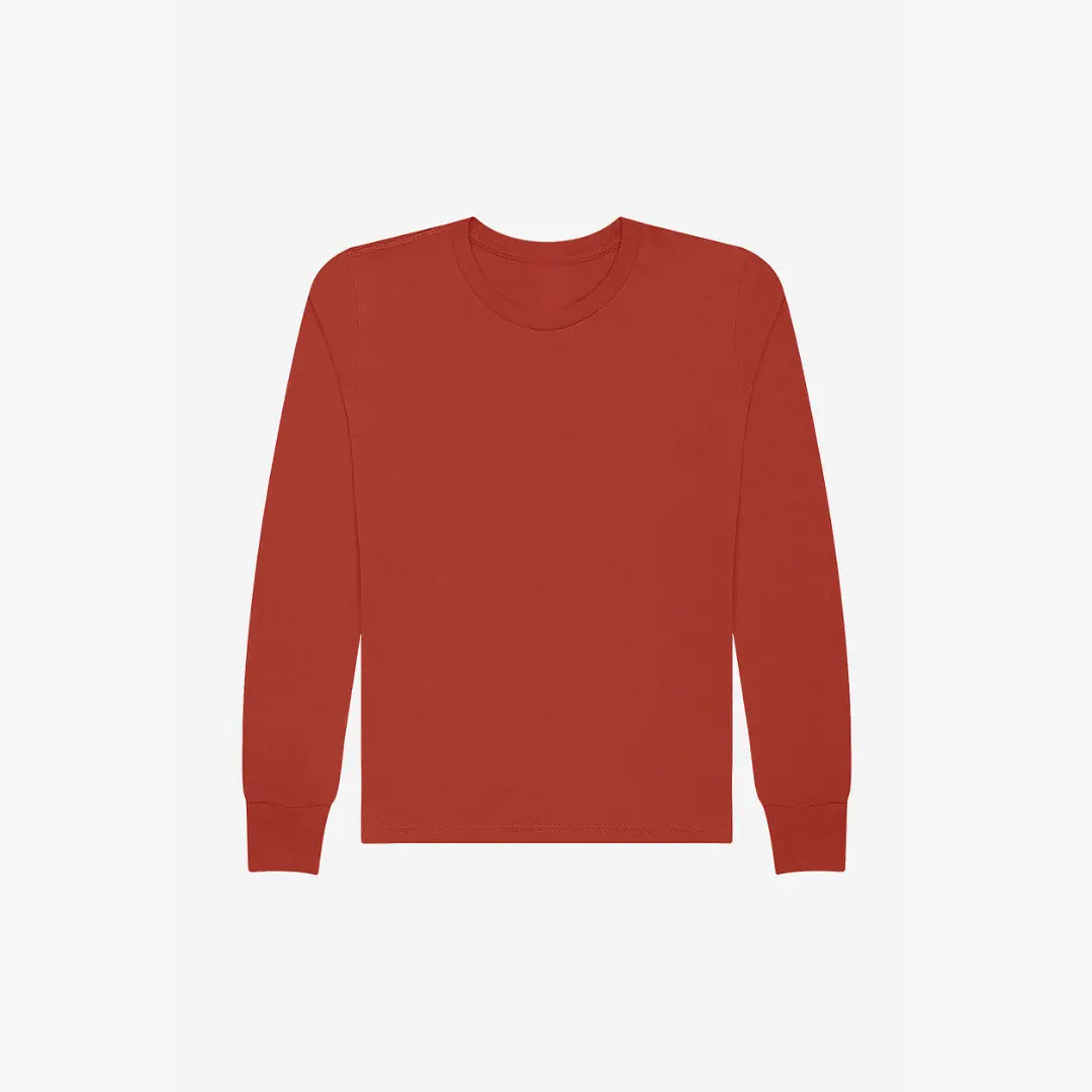Red Toddler Jersey Long Sleeve
