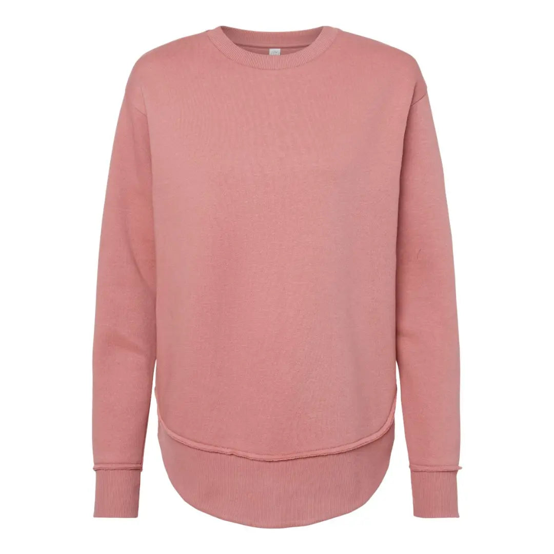 Pink Fleece Crewneck Sweatshirt