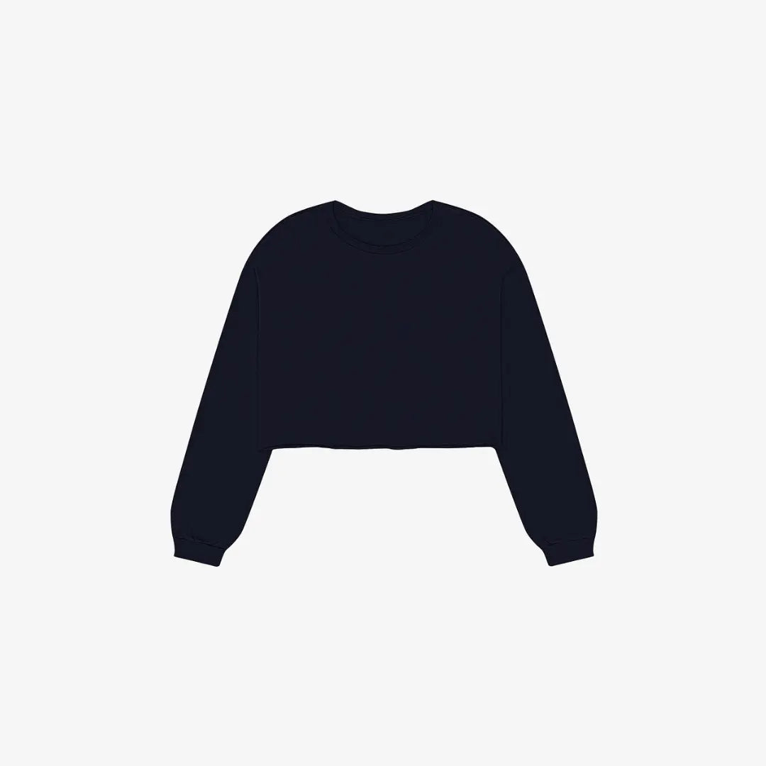 Women's Cropped Long Sleeve Tee