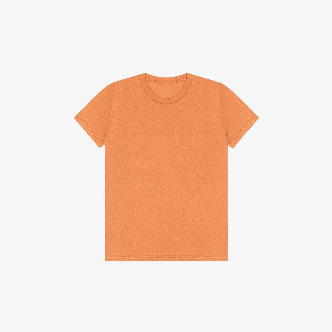 Orange Youth Triblend Short Sleeve Teea