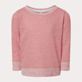 Pink French Terry Crew