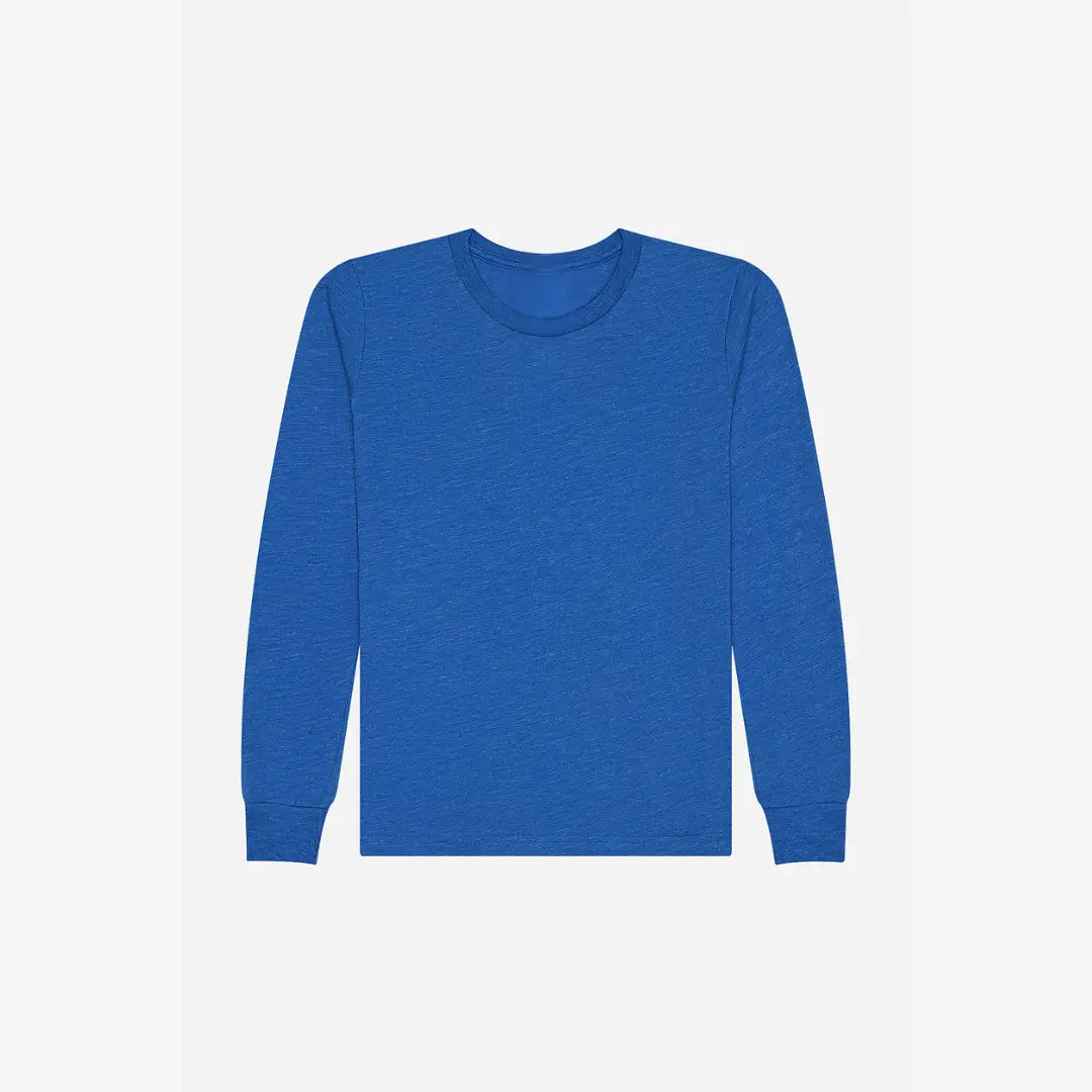 Blue Youth Triblend Long Sleeve