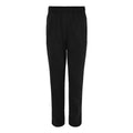 Black Sponge Fleece Straight Leg Sweatpants