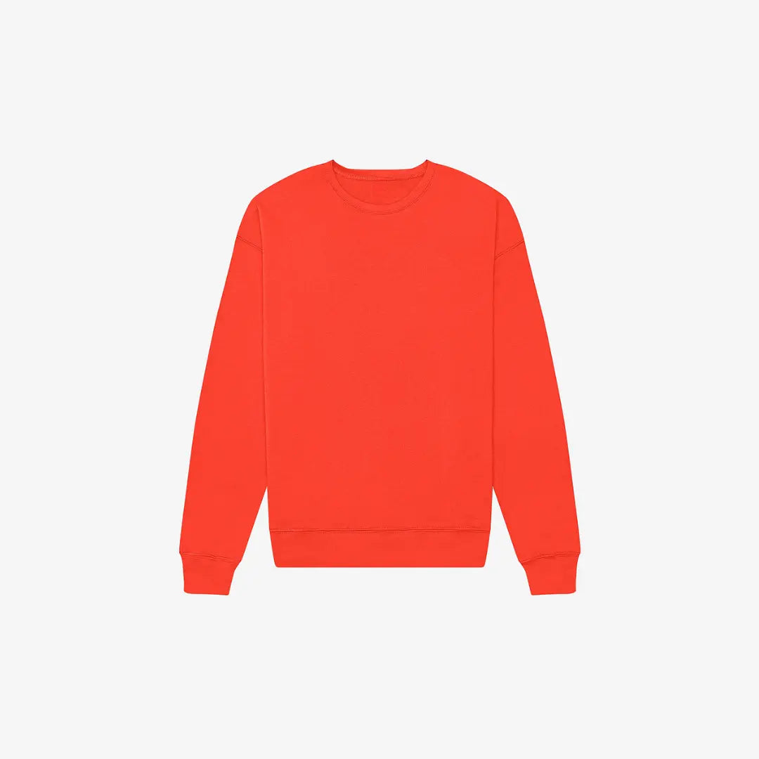 Orange Heavyweight Crewneck Sweatshirt
