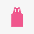 Pink Women's Micro Rib Spaghetti Strap Tank