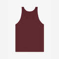 Dark red Unisex Jersey Tank