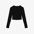 Women's Micro Rib Long Sleeve Baby Tee