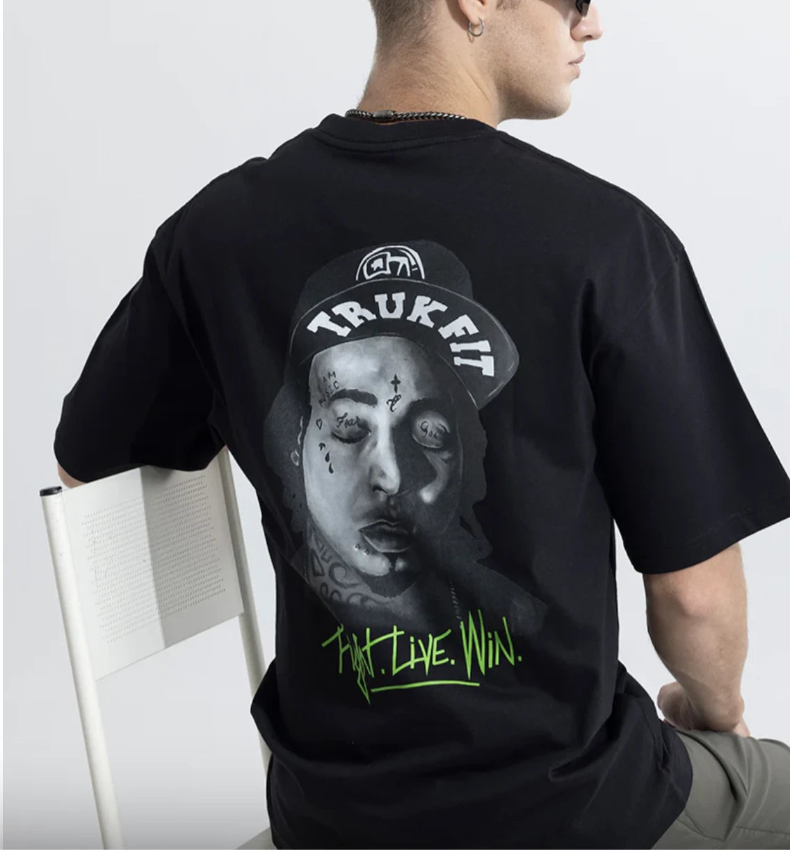 Dark Black Graphic T-shirts