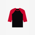 Red and Black Heavyweight Tee