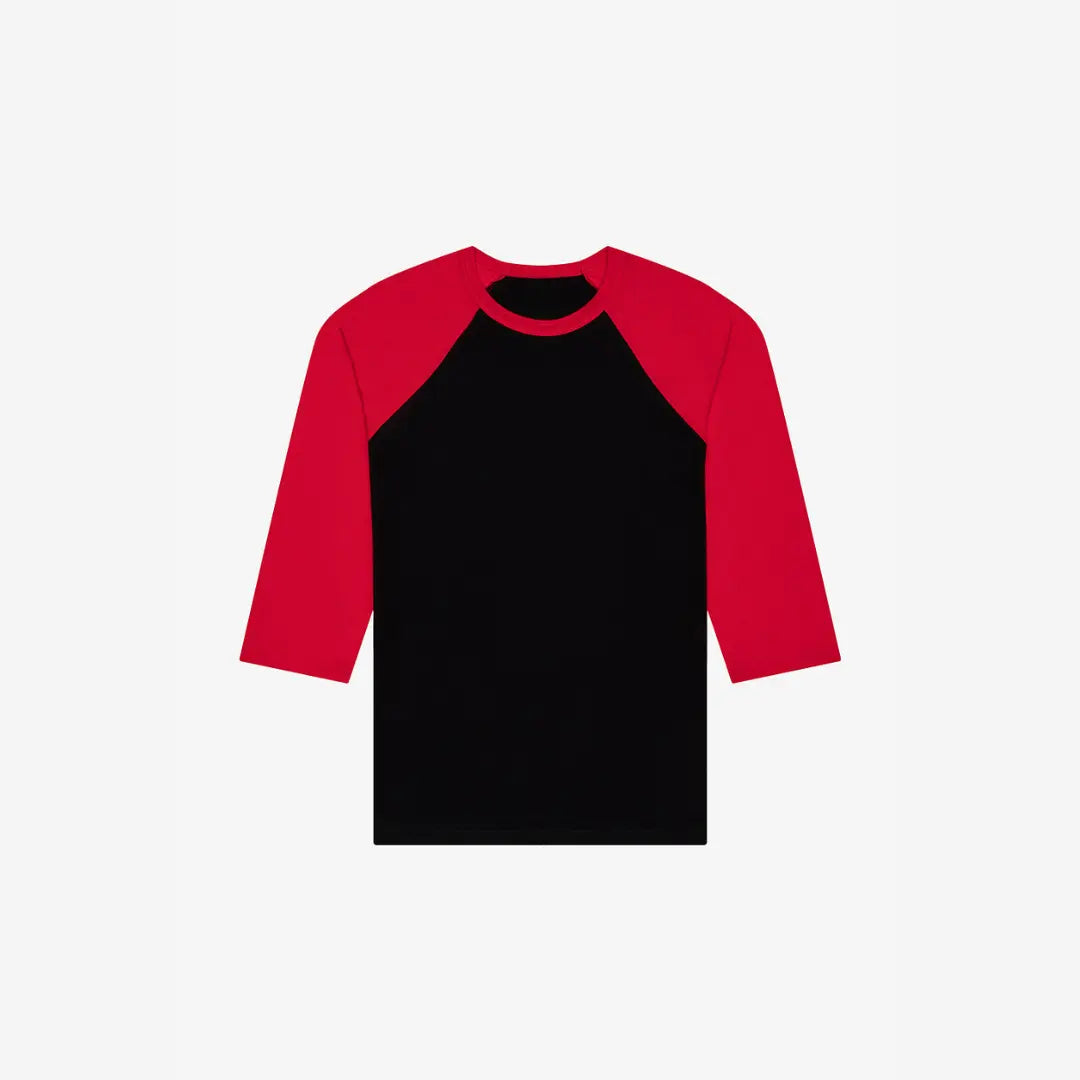 Red and Black Heavyweight Tee