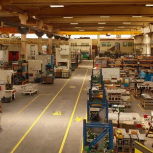 Warehouse aisle