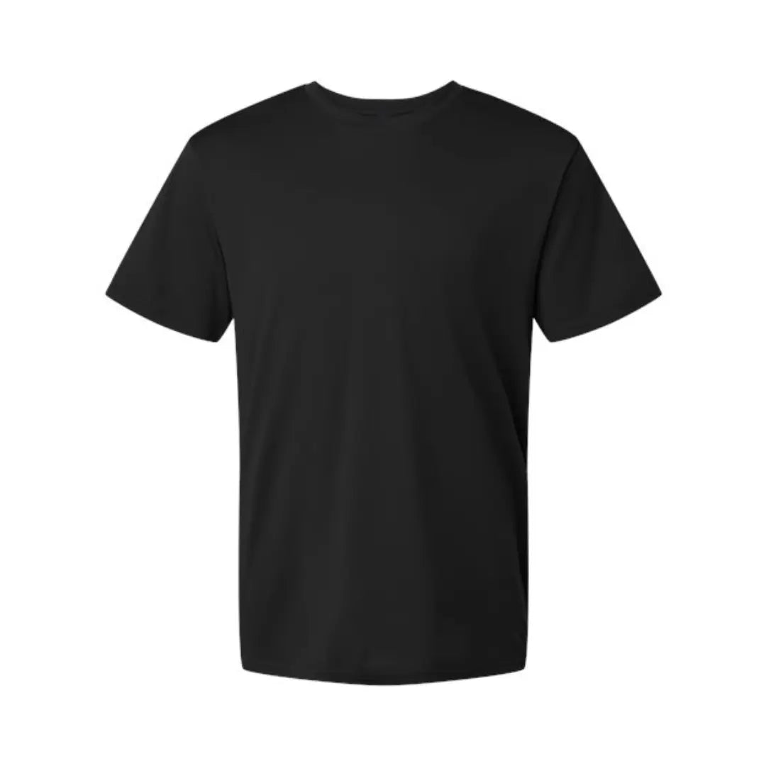 Black Polo Solids T-shirt