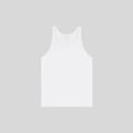 White Unisex Jersey Tank