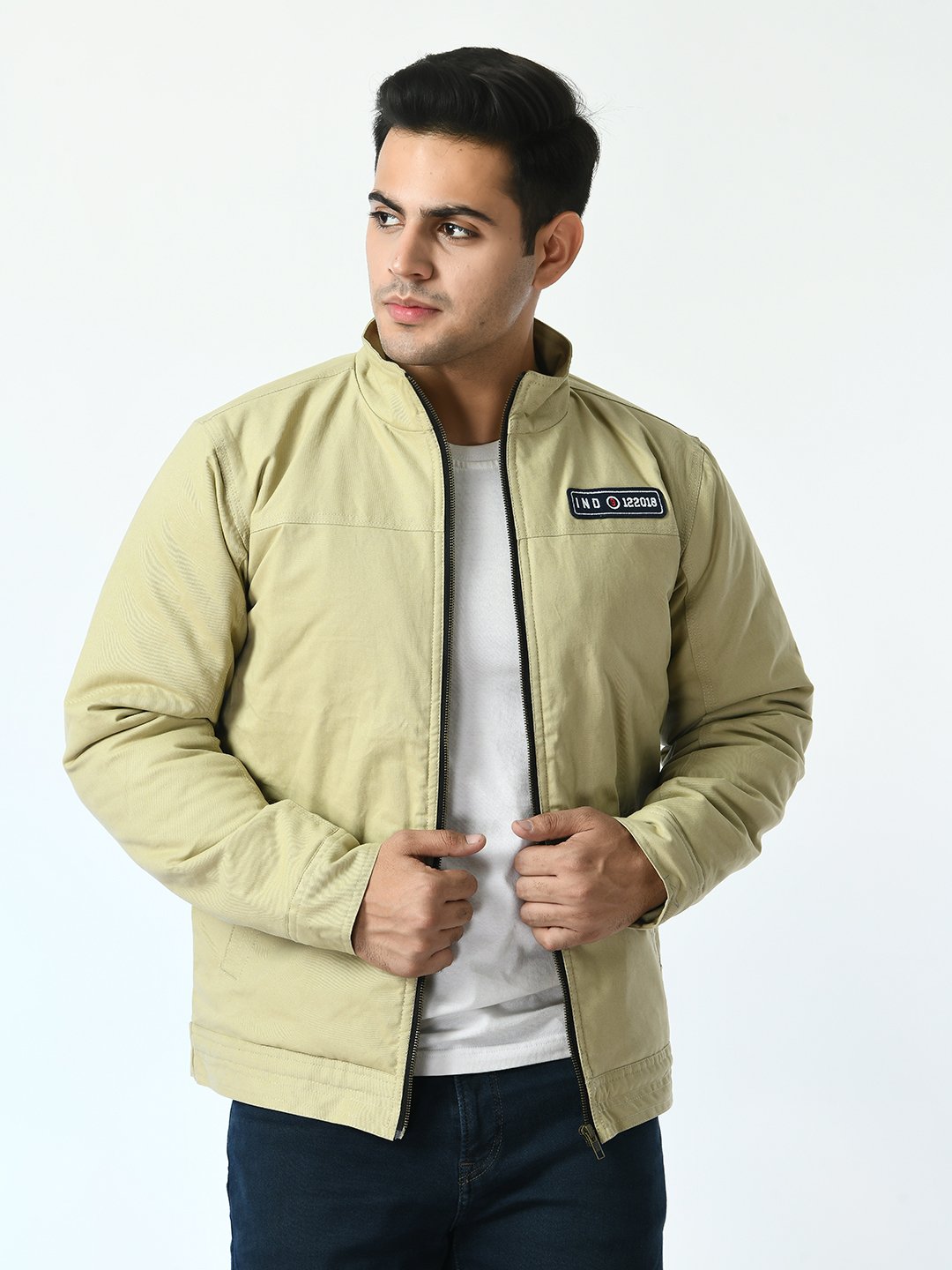 Beige Heavy Winter Jacket