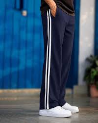 Men Straight Track Pants
