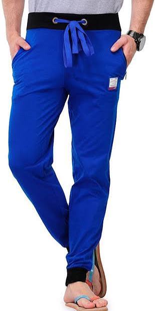 Mens Blue track pant