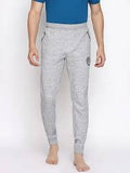 Grey track pants for men