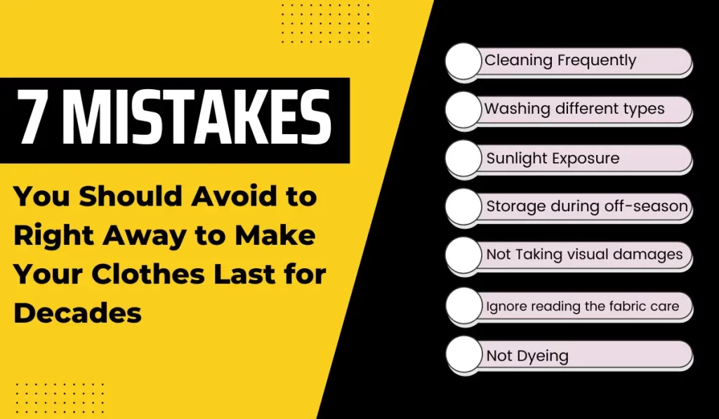 Mistakes You Should Avoid