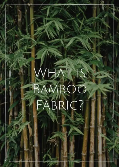 Bamboo fabric guide