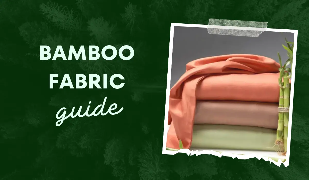 Bamboo fabric guide