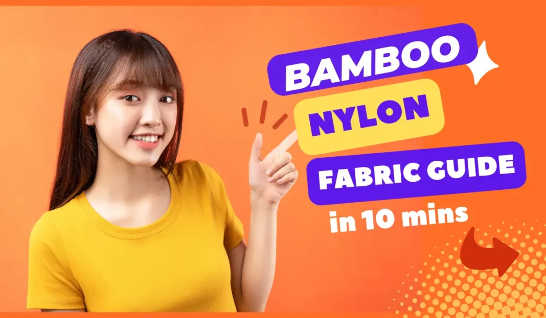 Bamboo nylon fabric
