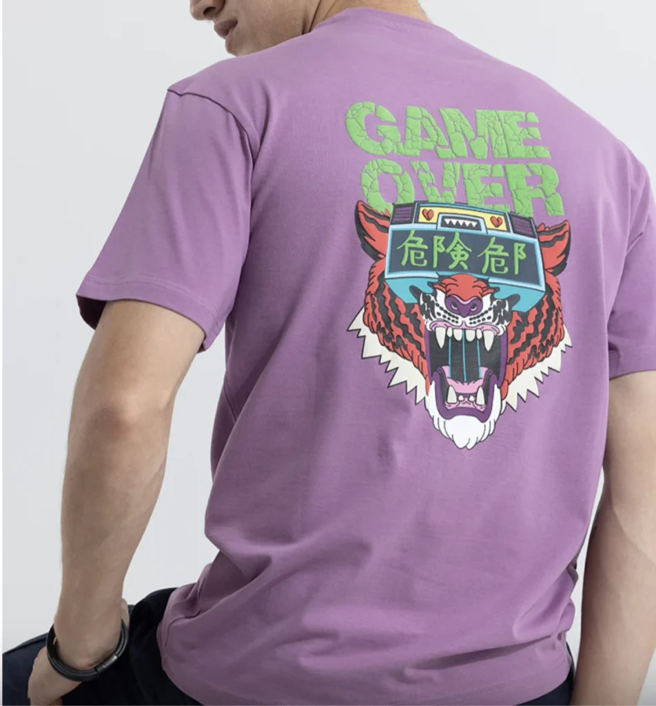 Graphic Purple T-shirt