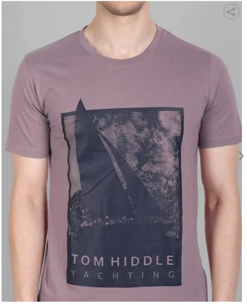 Brown Graphic T-shirts