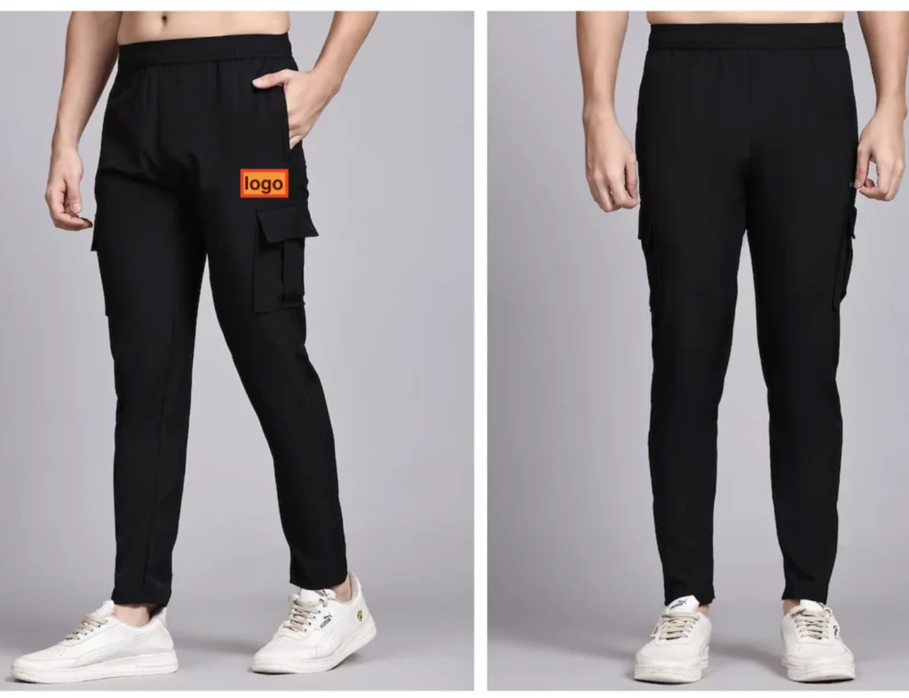 black men's track pants