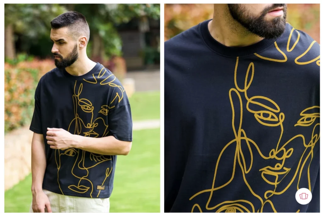 Black Oversize T-shirt