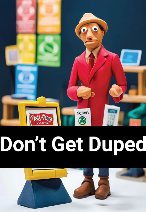 Avoid getting duped