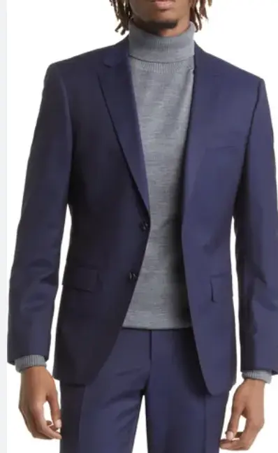 Tailored Wool Suit