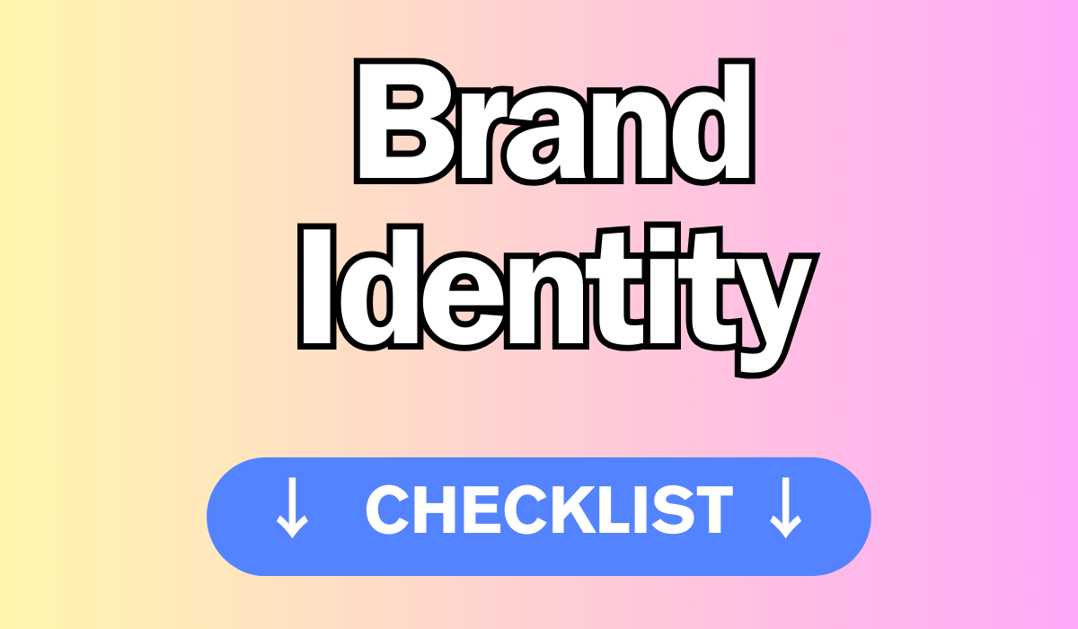 Brand Identity checklist