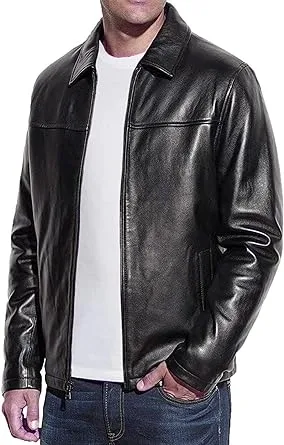 Big and Tall Leather Jacket