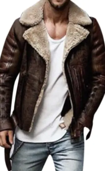 Leather and Fur Jacket