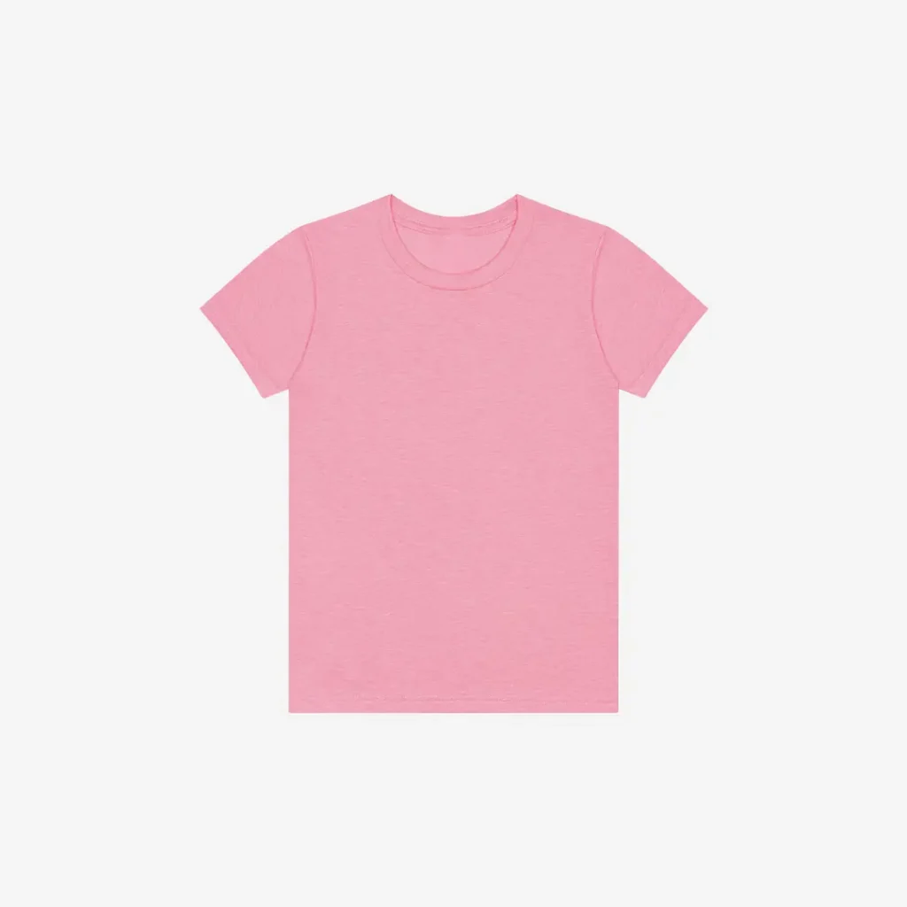 Youth Heather CVC Short Sleeve Tee