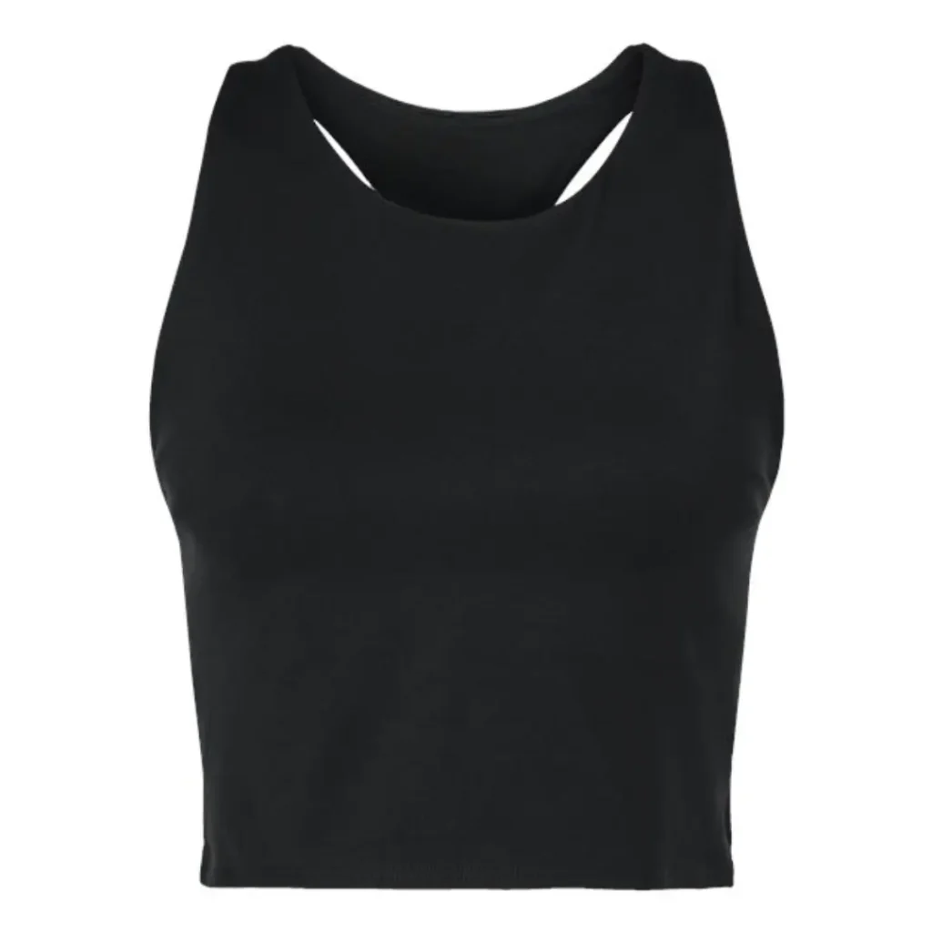 Women's Crop Racerback Tank Top