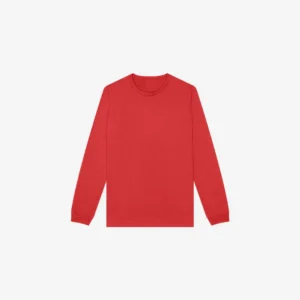 Red Heather CVC Long Sleeve Tee