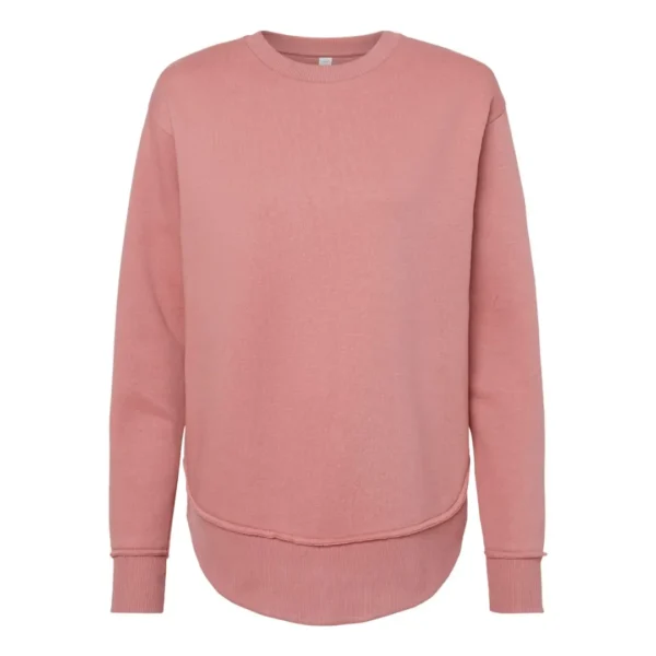 Pink Fleece Crewneck Sweatshirt