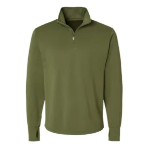 Green Long Sleeve Polo