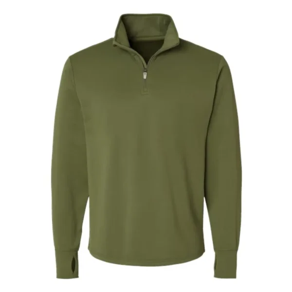 Green Long Sleeve Polo