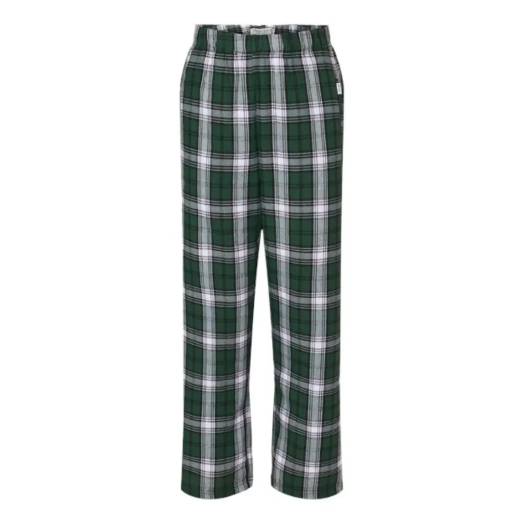 Green Youth Flannel Pants