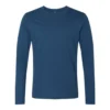 Dark Blue Heavyweight Long Sleeve T-Shirt