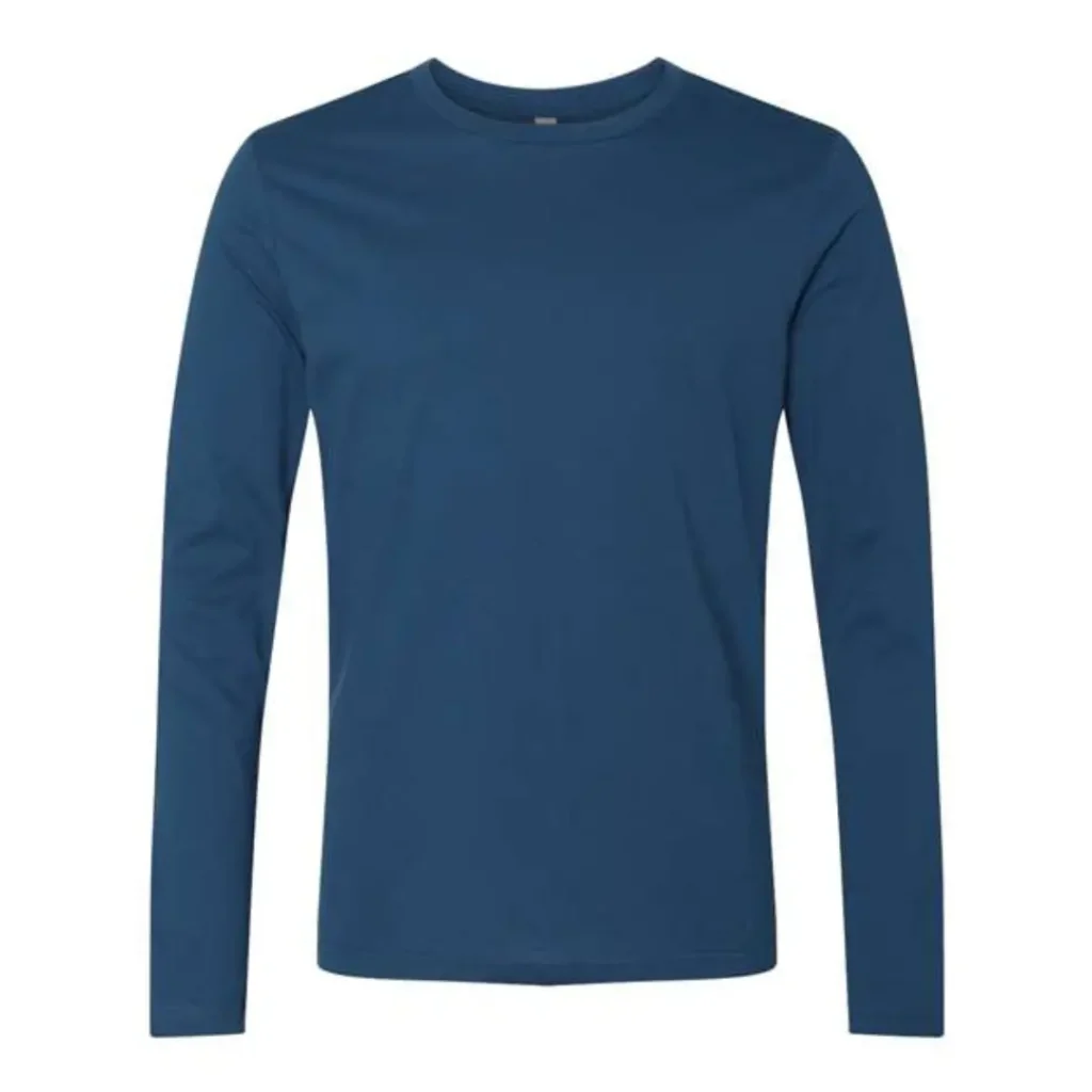 Dark Blue Heavyweight Long Sleeve T-Shirt