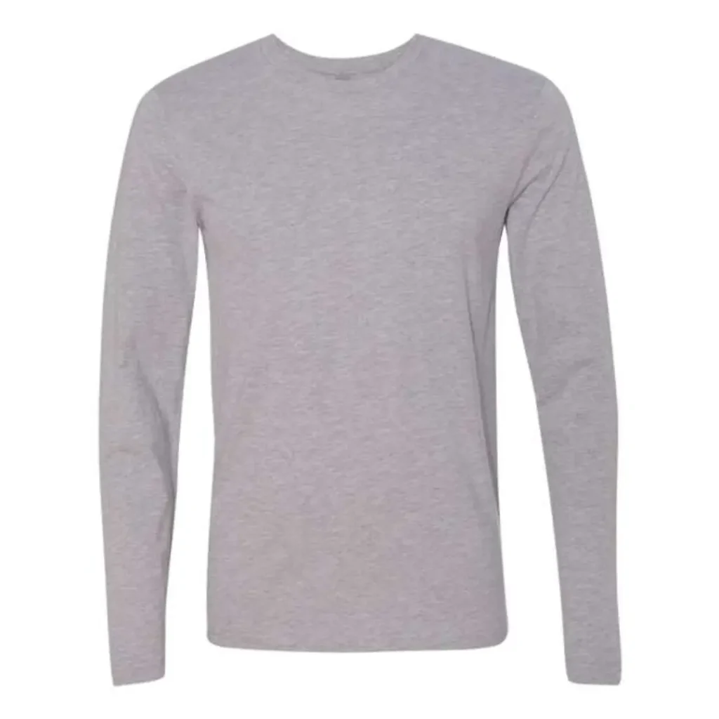Gray Heavyweight Long Sleeve T-Shirt