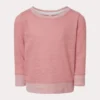 Pink French Terry Crew